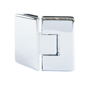 Tigrezy Charnières de porte de douche en verre aux supports en verre